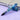 Monteverde USA® MVP Blue Squares Liquid Ink Rollerball Pen (eyedropper, cartridge)