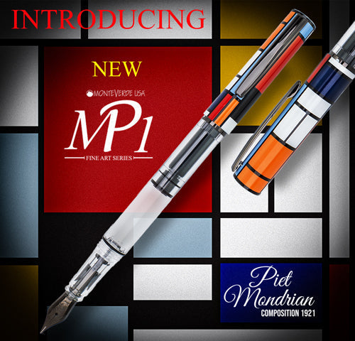 Mondrian Pen Design: When Art Meets Writing in the Monteverde MP1 Seri ...