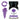 Bouteille d'encre Monteverde USA® Gemstone Amethyst 30 ml