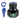 Bouteille d'encre Monteverde USA® Gemstone Sapphire 90 ml