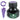 Bouteille d'encre pour stylo plume Monteverde USA® Core Purple Mist 90 ml